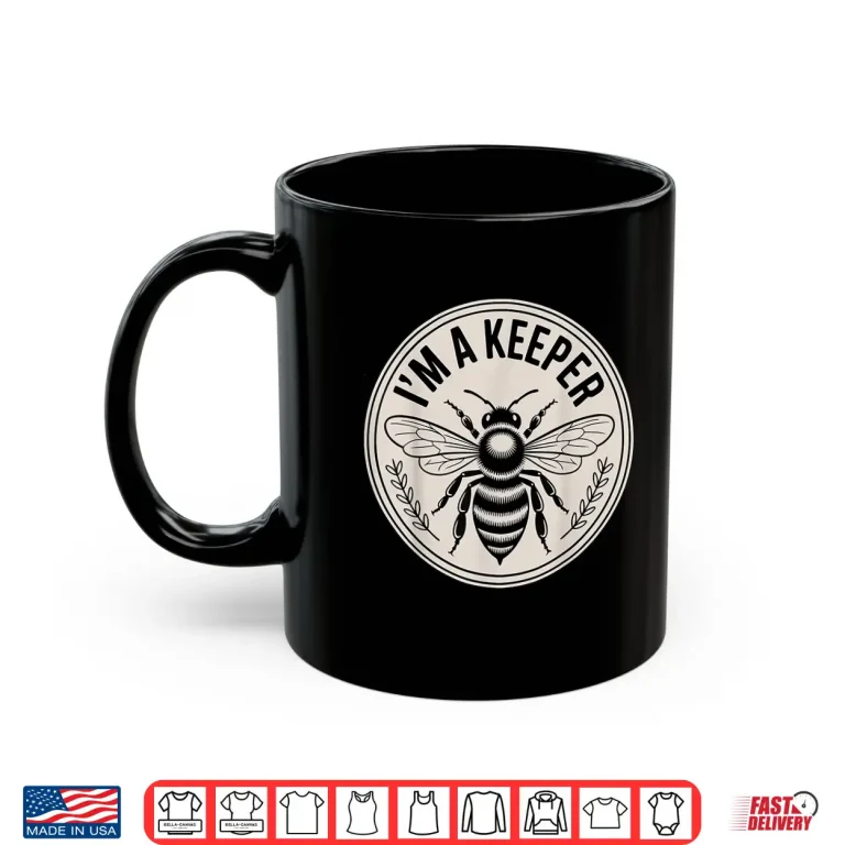 Mug Urban Beekeeper IM A Keeper Beekeeping Shirt