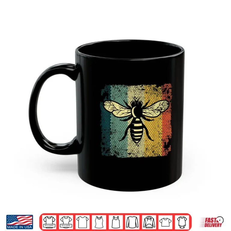 Mug Vintage Bee Designs Beekeeping Honey Bee Shirt