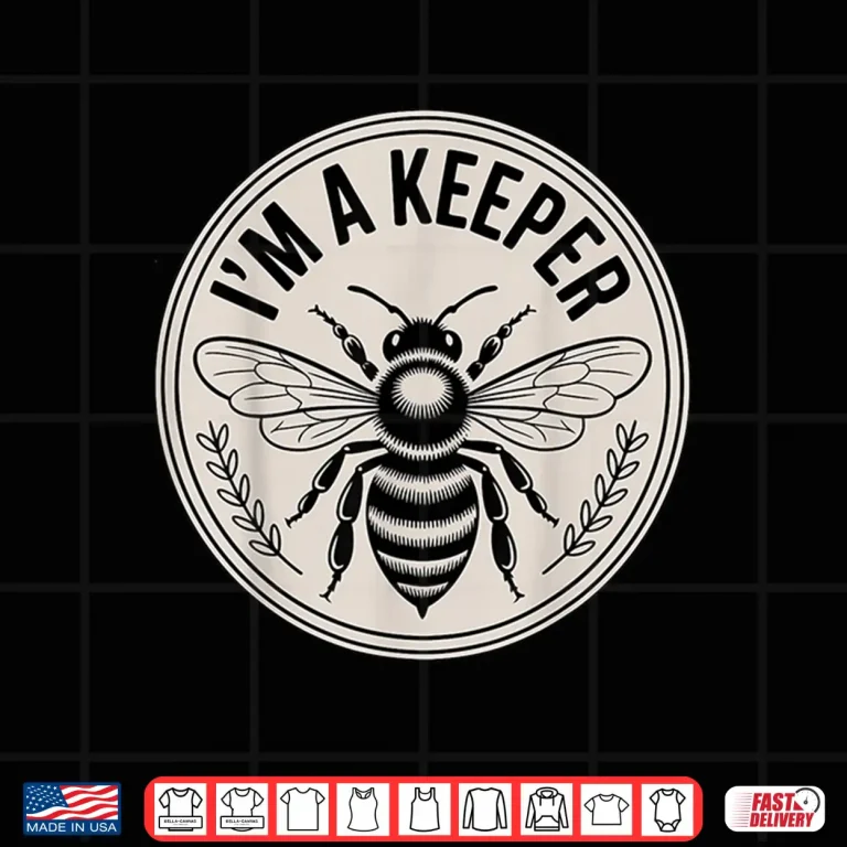Design Urban Beekeeper IM A Keeper Beekeeping Shirt