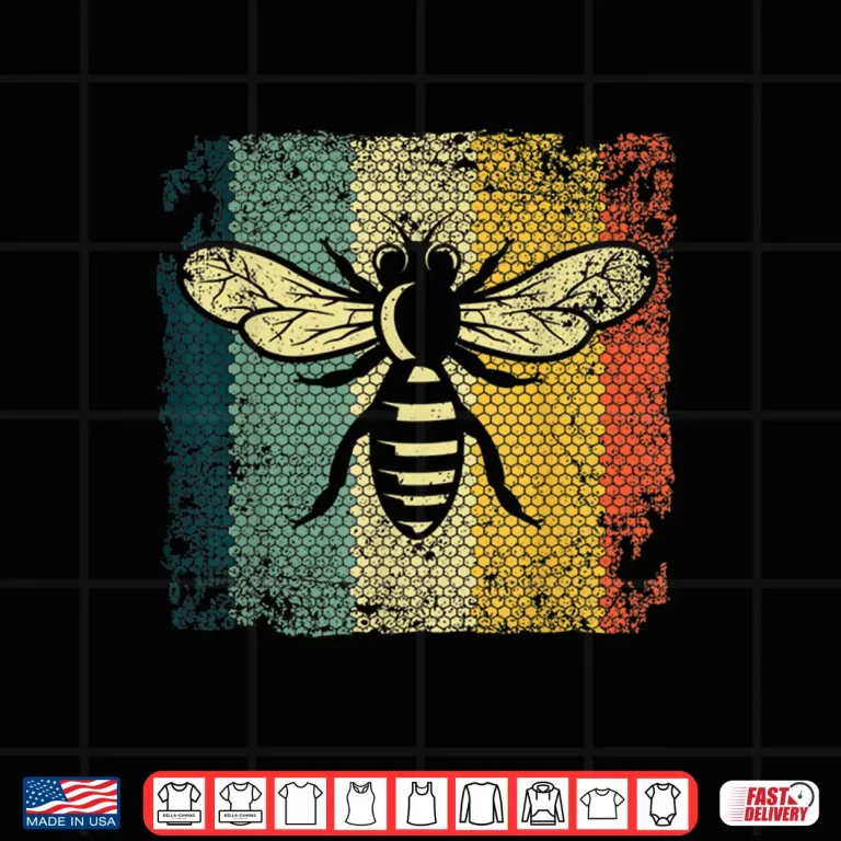 Design Vintage Bee Designs Beekeeping Honey Bee Shirt