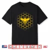 Bee Art Beekeeper Honey Beekeeping Honeycomb Shirt