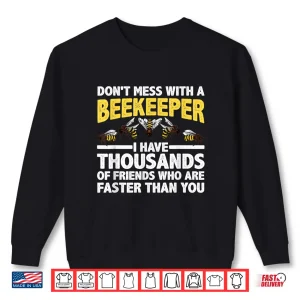 Sweatshirt Beekeeper Art Beekeeping Honeybee Beehive Lover Shirt