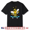Cool Bee Skateboard Beekeeper Graphic Shirt