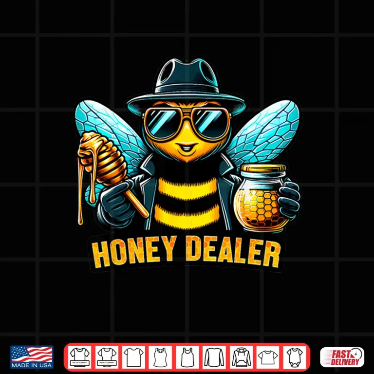 Design Honey Dealer Beekeeper Honeycomb Beekeeping Queen Bees Shirt
