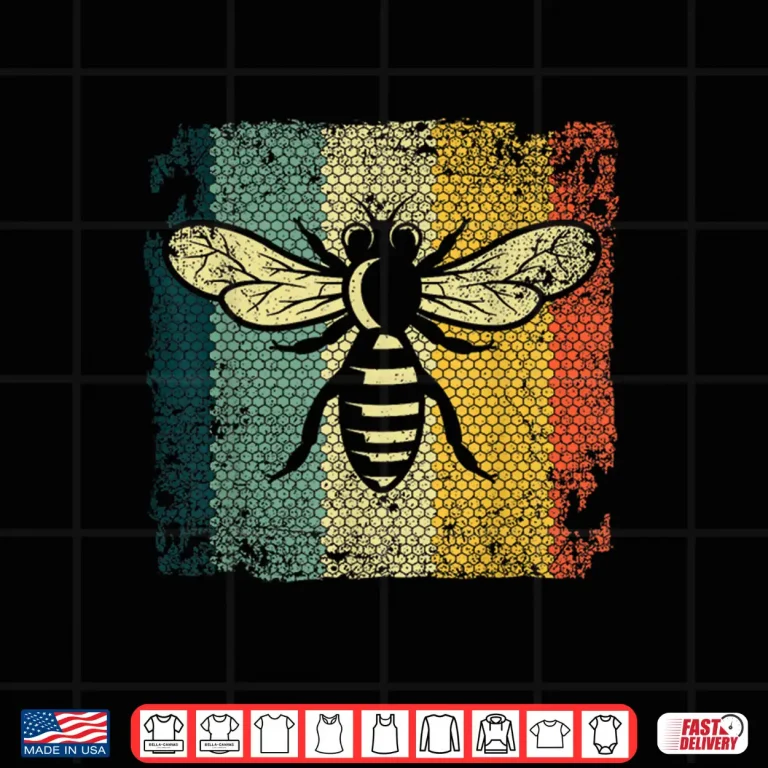 Design Vintage Bee Designs Honey Beekeeping Bee Shirt