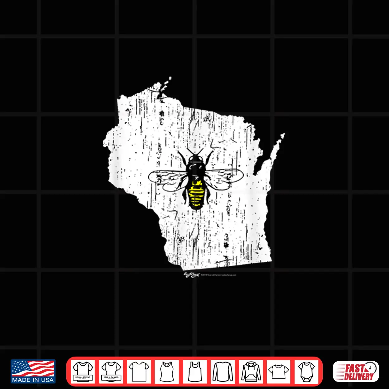 Vintage Wisconsin State Beekeeper Shirt Vintage Wisconsin State Beekeeper Shirt