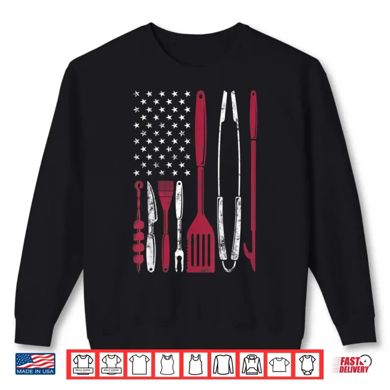 Sweatshirt BBQ Smoker Barbecue Chef Smoking Tools Grilling Pit Master Shirt