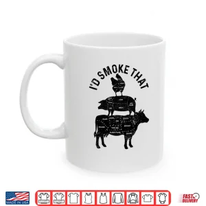 Mug Butcher BBQ Pork Beef Chef Shirt