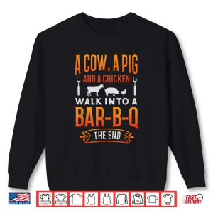 Sweatshirt Barbecue BBQ Joke Gift Grill Master Chef Shirt