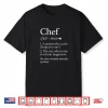 Definition Line Cook Cooking Gift Shirt