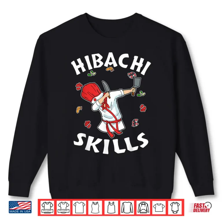 Sweatshirt Hibachi Connoisseur Hibachi Costume Hibachi Grill Chef Shirt