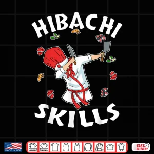 Design Hibachi Connoisseur Hibachi Costume Hibachi Grill Chef Shirt
