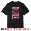 Peruvian Food Peru Foodie Gastronomy Shirt