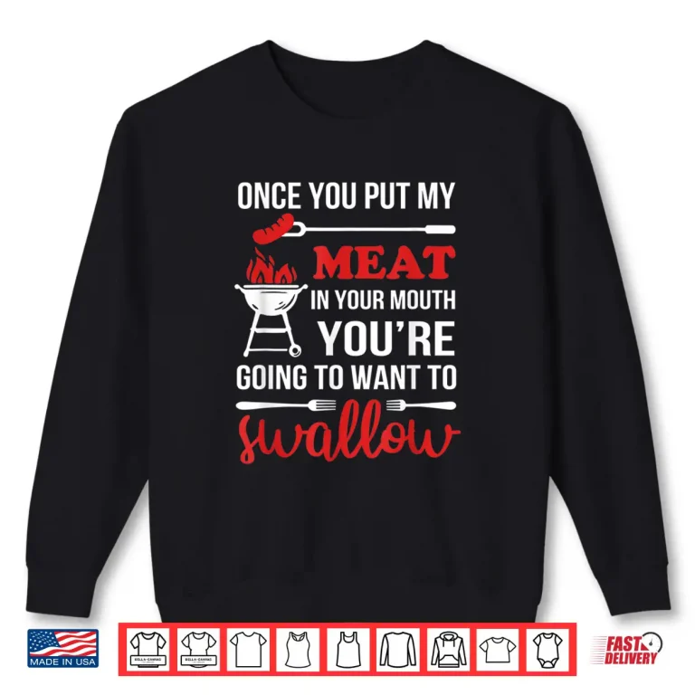 Sweatshirt Pitmaster BBQ Grill Master Chef Shirt