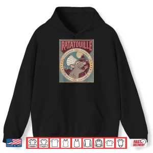 Hoodie Ratatouille Chef Remy LetS Cook Together Culinary Shirt
