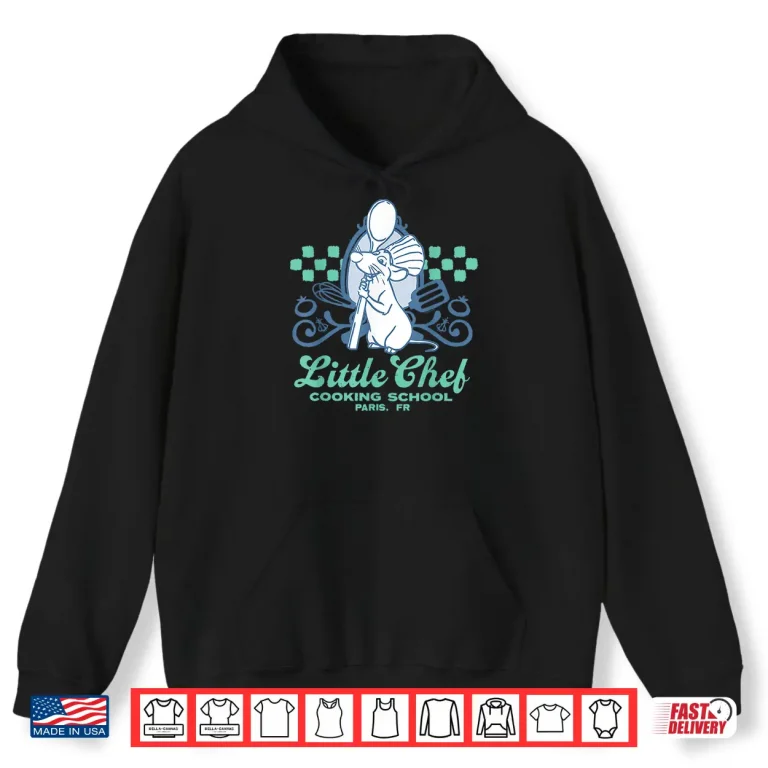 Hoodie Ratatouille Remy Little Chef Cooking School Shirt