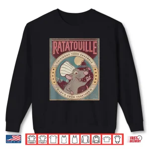Sweatshirt Ratatouille Chef Remy LetS Cook Together Culinary Shirt