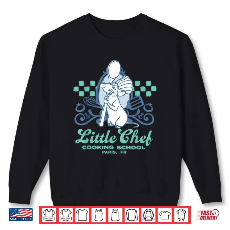 Sweatshirt Ratatouille Remy Little Chef Cooking School Shirt