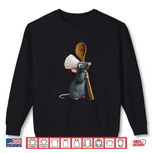 Sweatshirt Ratatouille Chef Remy With Spoon Chef Shirt