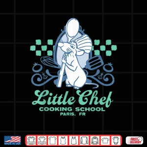 Design Ratatouille Remy Little Chef Cooking School Shirt