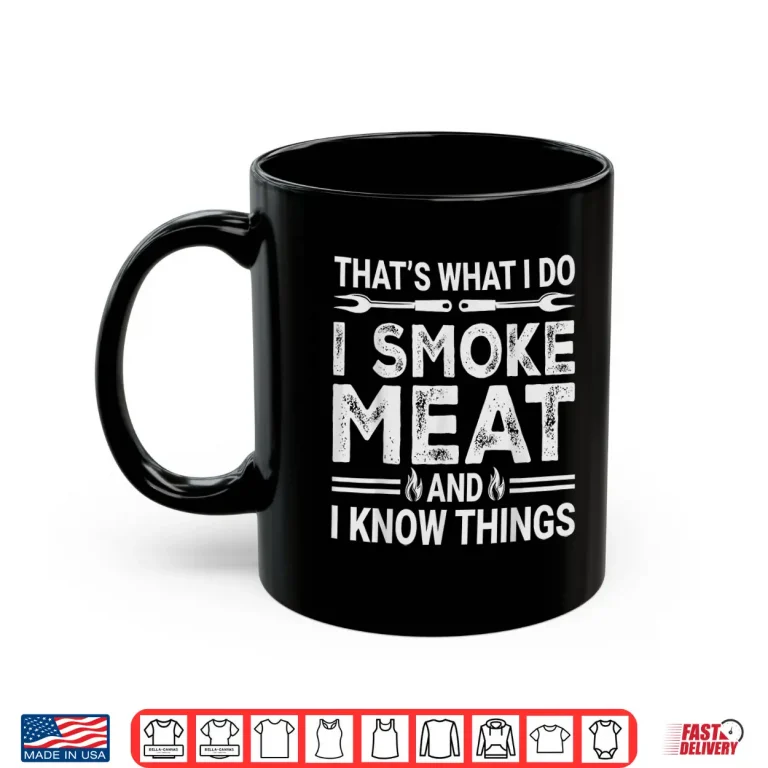 Mug BBQ Grilling Smoking Meat Barbecue Pun Pit Master Shirt