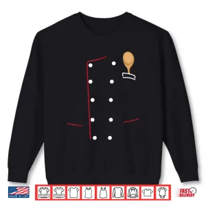 Sweatshirt Chef Uniform Jacket Culinary Gift Chef Coat Shirt
