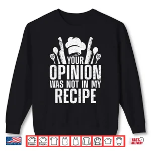 Sweatshirt Cooking Lover Culinary Cook Chef Shirt