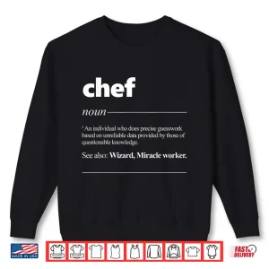 Sweatshirt Definition Cooking Master Gift Chef Shirt