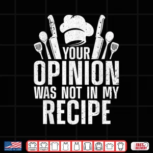 Design Cooking Lover Culinary Cook Chef Shirt