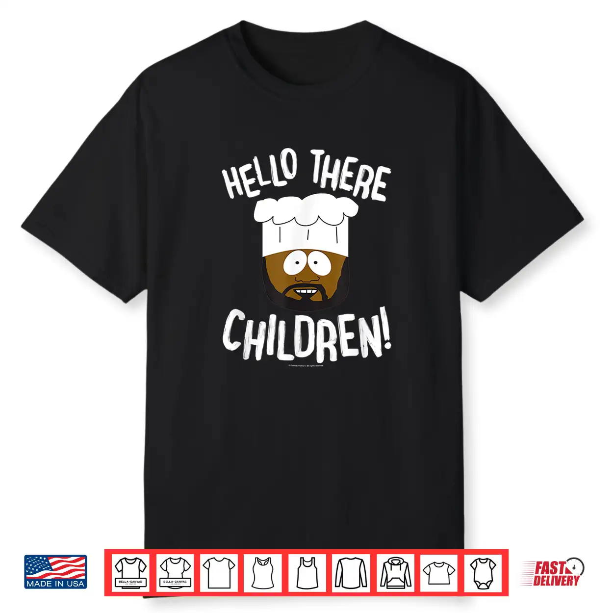 Hello There South Park Chef Shirt Hello There South Park Chef Shirt