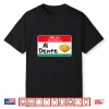 Italian American Al Dente Pasta Lover Cook Chef Shirt