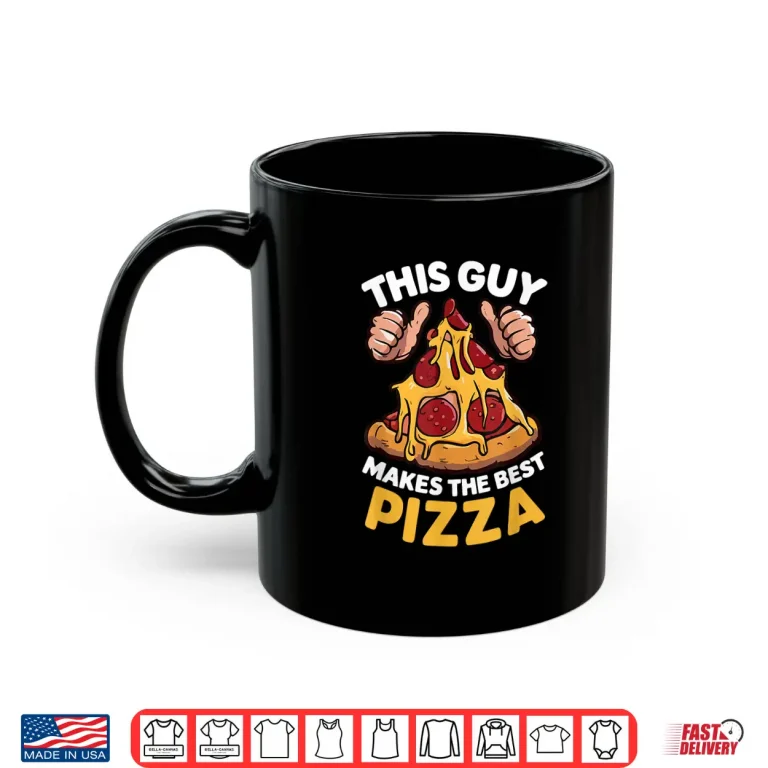 Mug High Quality Pizza Maker Chef Cooking Shirt