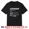Leadership Definition Office Teamwork Influencer Boss Shirt
