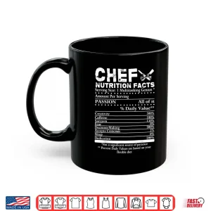 Mug Nutrition Facts Professional Chef Shirt