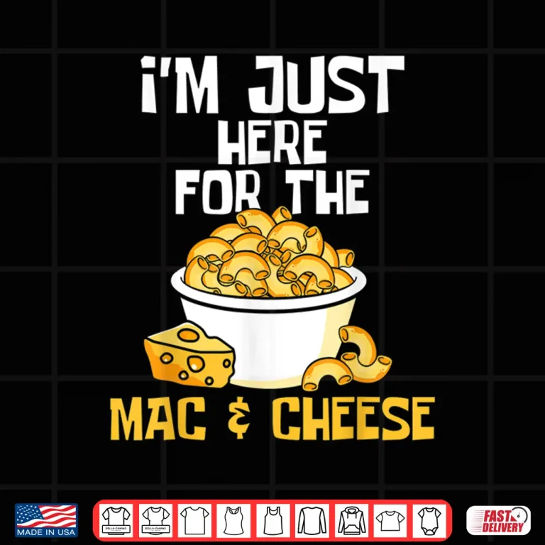 Design Mac Cheese Food Lover Foodie Chef Shirt