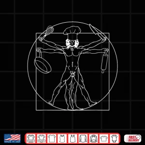 Design Leonardo Da Vinci Chef Shirt