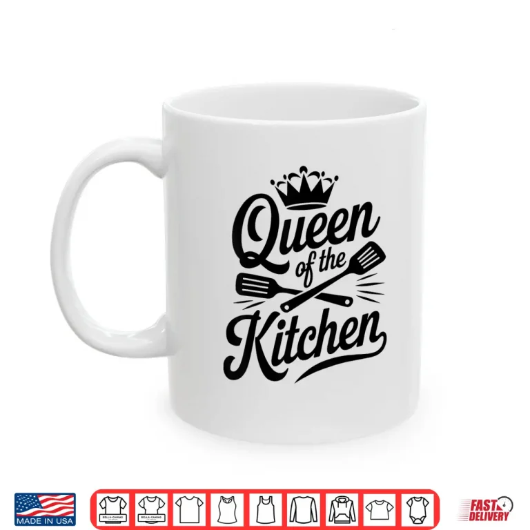 Mug Professional Queen Of The Kitchen Chef Shirt