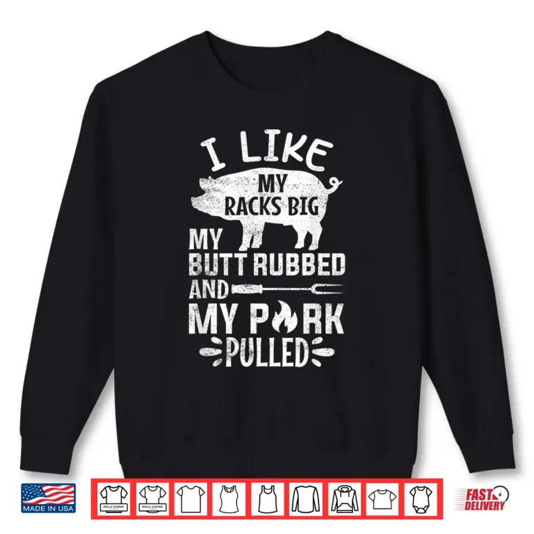 Sweatshirt Barbecue Smoker BBQ Pitmaster Shirt