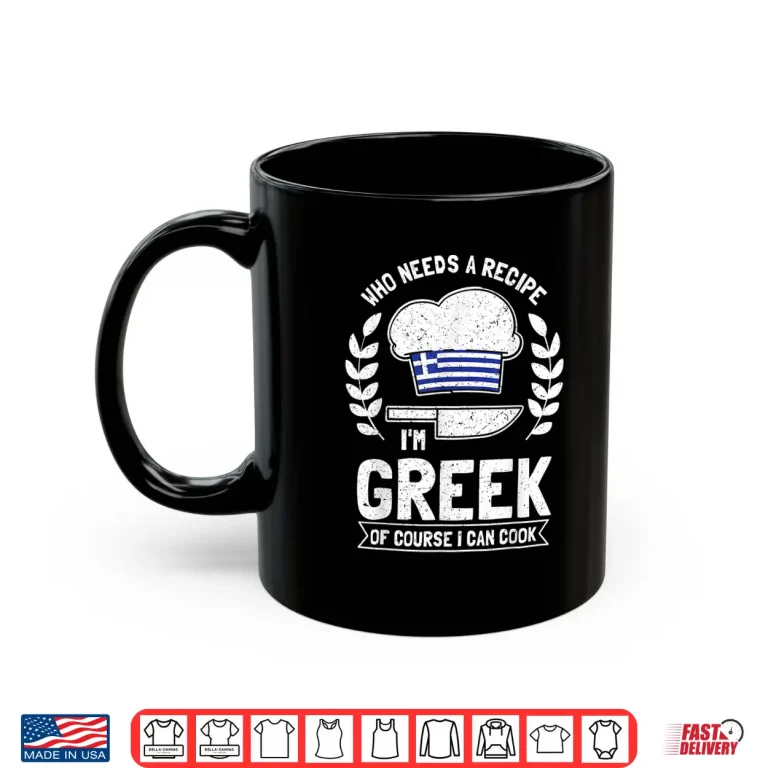 Mug Greek Food Gifts Greek Chef Greek Shirt