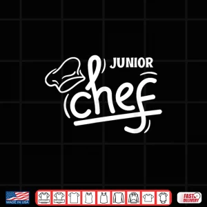Junior Chef Cooking Teaching Culinary Shirt 4 Design Junior Chef Cooking Teaching Culinary Shirt