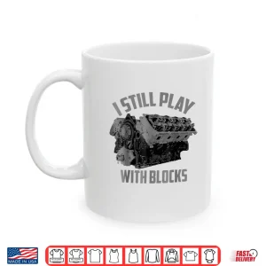 Mug Racing Maintenance Man Blocks Graphic Shirt