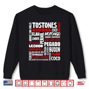 Sweatshirt Puerto Rican Food Puerto Rico Foodie Chef Shirt