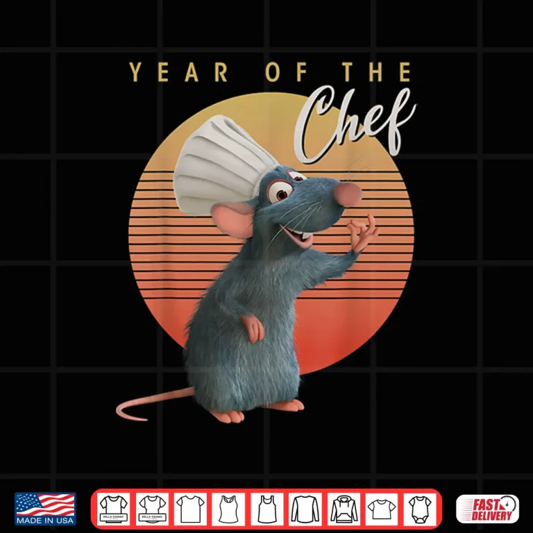 Design Ratatouille Remi Year Of The Chef Disney Pixar Shirt