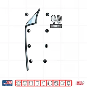 Design Uniform Jacket Faux Cook For Cooking Shirt