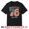 Bicentennial Babe 50Th Birthday Vintage 1976 Flag Shirt
