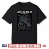 Artemis Ii Technical Specifications Moon Mission Blueprint Shirt