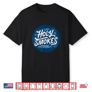Funny Holy Smokes Stamp Costume Graphic Shirt