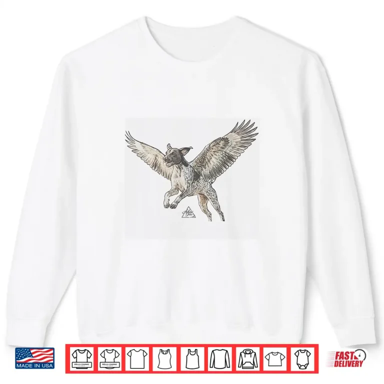 Sweatshirt Hunting Dog Bird Art For Hunters Dog Lover Shirt
