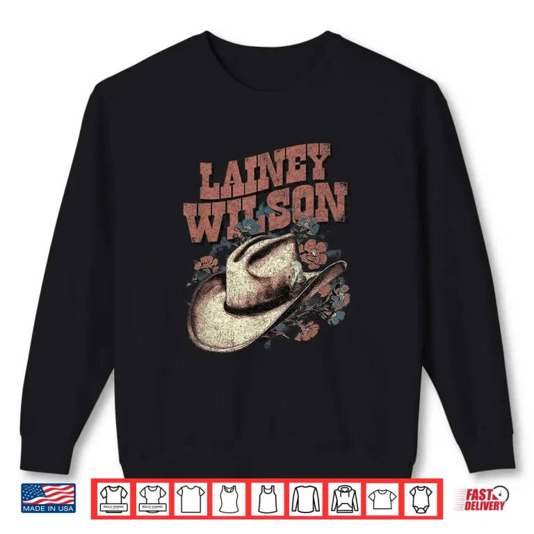 Sweatshirt Lainey Wilson Hat Graphic Country Music Shirt