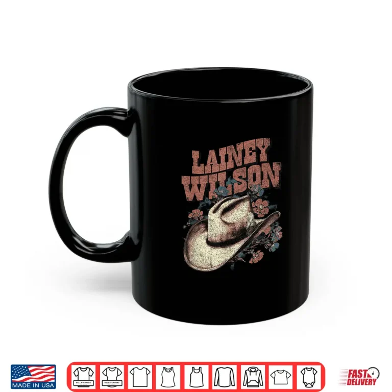 Mug Lainey Wilson Hat Graphic Country Music Shirt